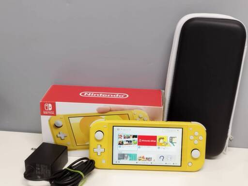 Nintendo Switch Lite イエロー HDH-001箱あり中古 Nintendo Switch Lite HDH-001/イエロー/ポーチ付き！ (中古