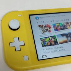 Nintendo Switch Lite HDH-001/イエロー/ポーチ付き！の画像