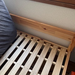無印良品　シングルベットの画像
