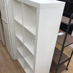 ★リユースのサカイ春日部店★KJ10954  オープンシェルフ ホワイト H79×W150×D39 クリーニング済みの画像
