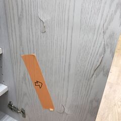 ★リユースのサカイ春日部店★KJ10953  レンジ台 ナチュラル H75×W90×D48 クリーニング済みの画像