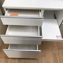 ★リユースのサカイ春日部店★KJ10955 ニトリ 食器棚 ホワイト H191×W90×D51 クリーニング済みの画像
