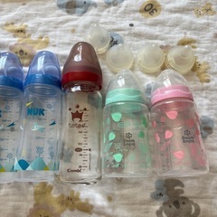 哺乳瓶＆乳首の画像