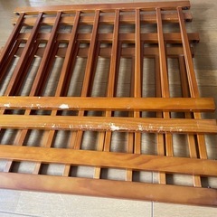 【未使用部品含む！】木製ベビーサークル/タンスのゲン
の画像
