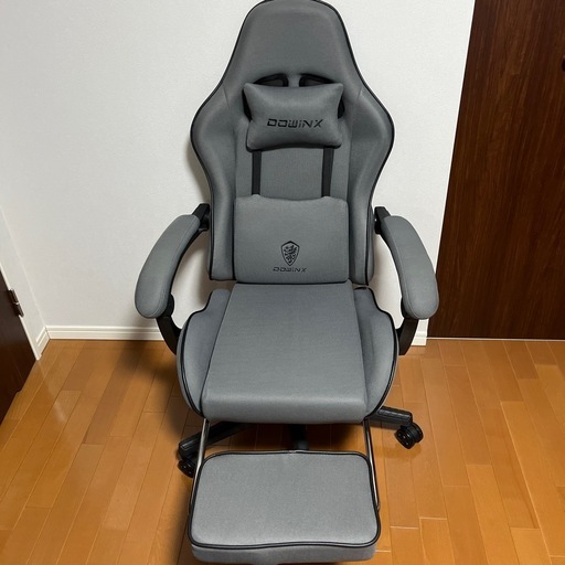 【受付終了】キャスター オットマン付 ゲーミングチェア Dowinx