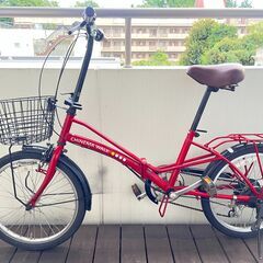 シネマウォーク･20インチ ･シマノ外装6段変速　折りたたみ自転車 引取専用の画像