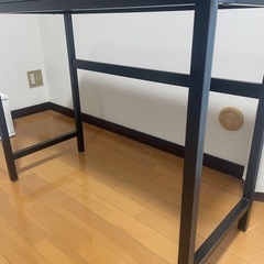 机　デスク　黒
の画像
