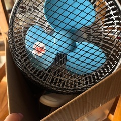 中古　卓上・クリップ扇風機の画像