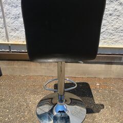 JM20101S)カウンターチェア・バーチェア 幅：約40cm 高さ：約95～110cm 奥行：約45cm 中古品【取りに来られる方限定】の画像