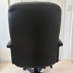 ハイバックチェア　椅子　黒　の画像