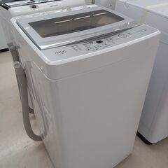 リユースのサカイ栃木店★ジモティ割あり★ AQUA 洗濯機 AQW-GS50JBK 5.0kg 21年製 動作確認／クリーニング済み TC9876の画像