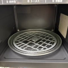 2024年　オーブンレンジ　黒　美品の画像