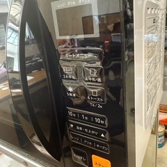 2024年　オーブンレンジ　黒　美品の画像