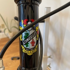 【未使用級】Cinelli Gazzetta ピストバイク ブラック　52.5の画像
