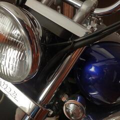 【超美車✨】HONDAマグナ50 カスタム　パールヘロンブルーの画像