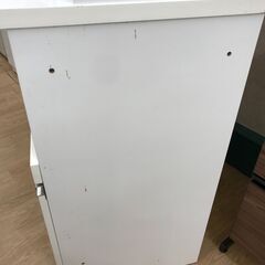 ★リユースのサカイ春日部店★KJ10956 ニトリ 食器棚 ホワイト H202×W140×D51 クリーニング済みの画像