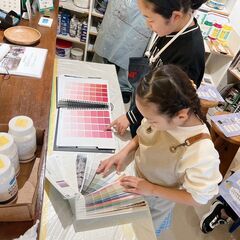 鎌倉のペンキ屋さん体験　ーローラーをつかってみよう！ーの画像