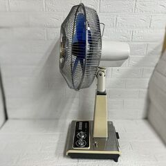 昭和レトロ 動作OK 東芝 H-30DS 扇風機 羽根径30cm 4枚羽根 TOSHIBA 水蓮 アンティーク 首伸縮 札幌市 白石店 の画像