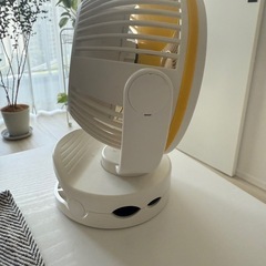 卓上扇風機 usb 扇風機 クリップ 充電式 せんぷうき扇風機 ミニ の画像