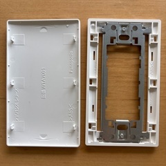 DIY WTA7091 パナソニック　スイッチカバープレート　マットホワイトWTA7091の画像