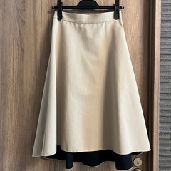 ADAM ET ROPE' アダムエロペ　リバーシブル　フレアスカートの画像