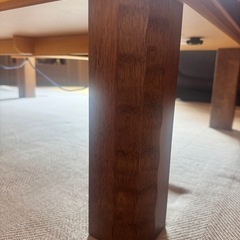 超美品　家具調こたつ　135×85cmの画像