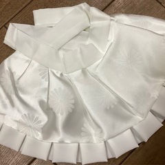 ★ホワイト ベビー服お宮参りセット※長期保管品クリーニング済みの画像