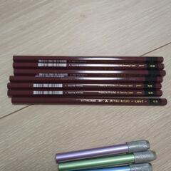 鉛筆と延長ホルダーの画像