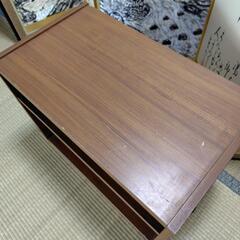 収納棚　レトロ  テレビ台   木製の画像