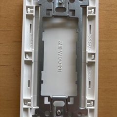 DIY WTA7091 パナソニック　スイッチカバープレート　マットホワイトWTA7091の画像
