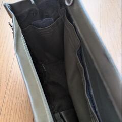 スイス軍 PVC ガスマスク ショルダーバッグ オリーブの画像