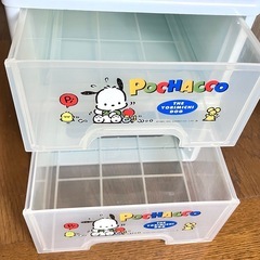 ポチャッコ 引き出し収納ケースの画像