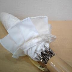 　【未使用品】白いパラソル　日傘の画像