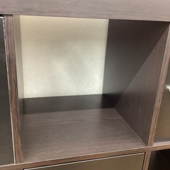 【取りに来られる方限定！！】オープンシェルフ　４×４扉の画像