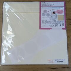 新品　未開封　色紙 二つ折り ６デザイン 寄せ書き シール メッセージボード スクエア　シエル シール 二つ折り 　定価1,210円の画像