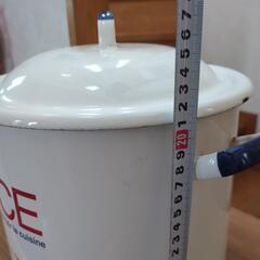 MAMAIKUKO ライス缶 ホーロー の画像