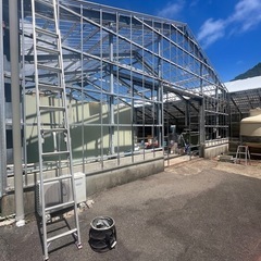 高時給⭐︎交通費支給⭐︎温室ビニールハウス建設業の画像
