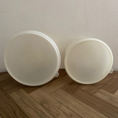 タッパーウェア　保存容器　２個セットの画像