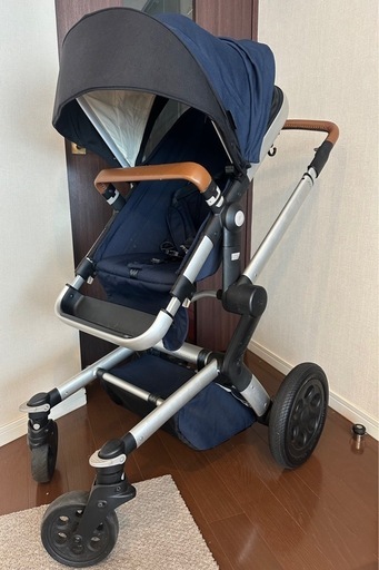JOOLZベビーカー備品付ネイビー紺 (Ponchaka) みなとみらいの