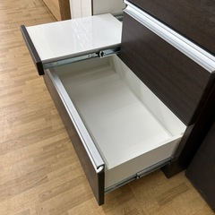 【ドリーム川西店御来店限定】ニトリ　2枚扉オープンボード／クリーニング済み 【2001245255600746】の画像