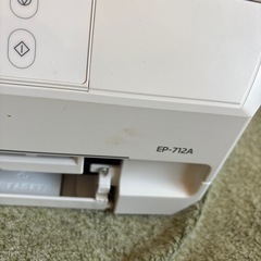 EPSON EP-712A プリンター&対象インク大量の画像