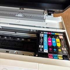 EPSON EP-712A プリンター&対象インク大量の画像