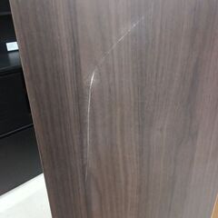 リユースのサカイ栃木店★ジモティ割あり★ NITORI 本棚 ダークブラウン W89.7×D29.9×H180 クリーニング済み TC9882の画像