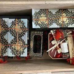 伝統的な雛道具一式をお譲りしますの画像