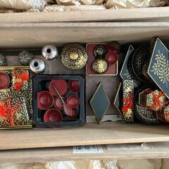 伝統的な雛道具一式をお譲りしますの画像
