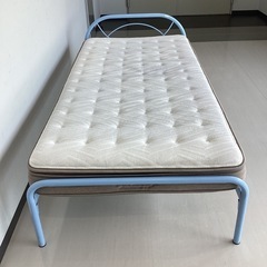 パイプシングルベッド【町田市再生家具】251223の画像