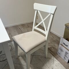 （更新）IKEA ダイニングセット（折りたたみ式引き出し付き四角テーブル・椅子）の画像