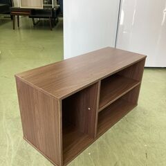 【リサイクルショップ ピカソ 小松原】🌳📺木目調があたたかい！シンプル収納ラック‼️テレビ台/AVラック📚🌟★5846★の画像