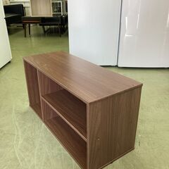 【リサイクルショップ ピカソ 小松原】🌳📺木目調があたたかい！シンプル収納ラック‼️テレビ台/AVラック📚🌟★5846★の画像