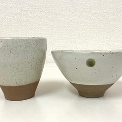 【未使用品】 美の器 茶碗 湯呑み 陶器 の画像